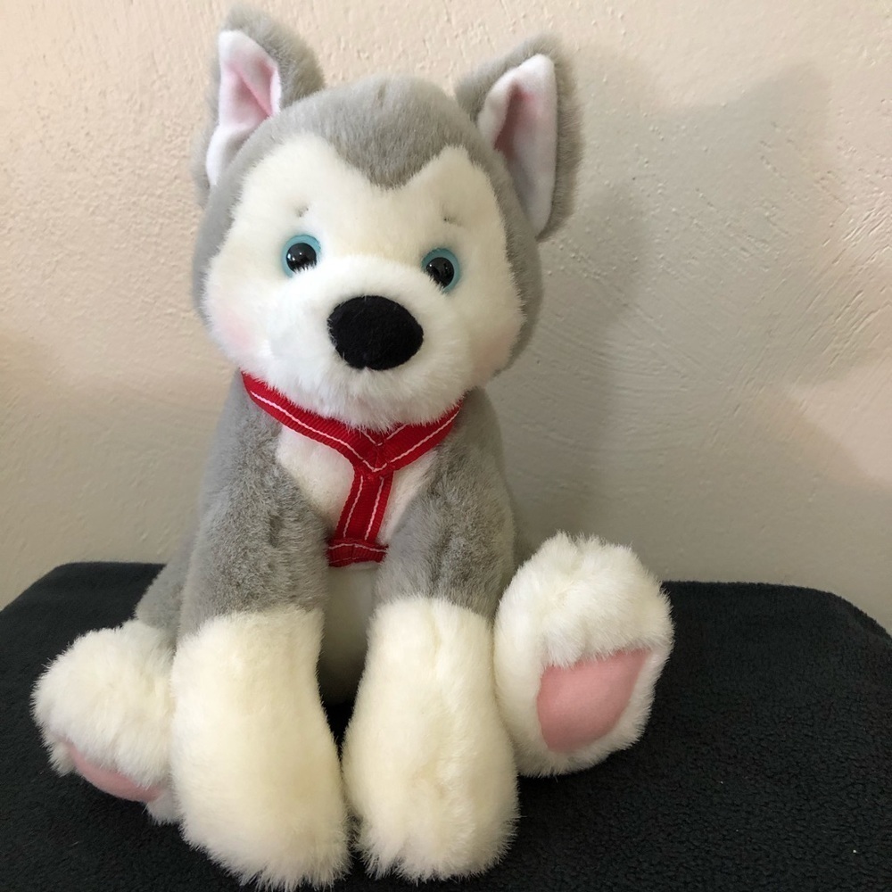 Hallmark Vintage Stuffed Dog with Collar
